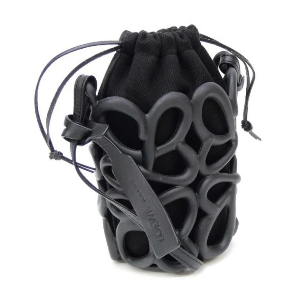 Loewe Anagram Inflated Bag Shoulder Black